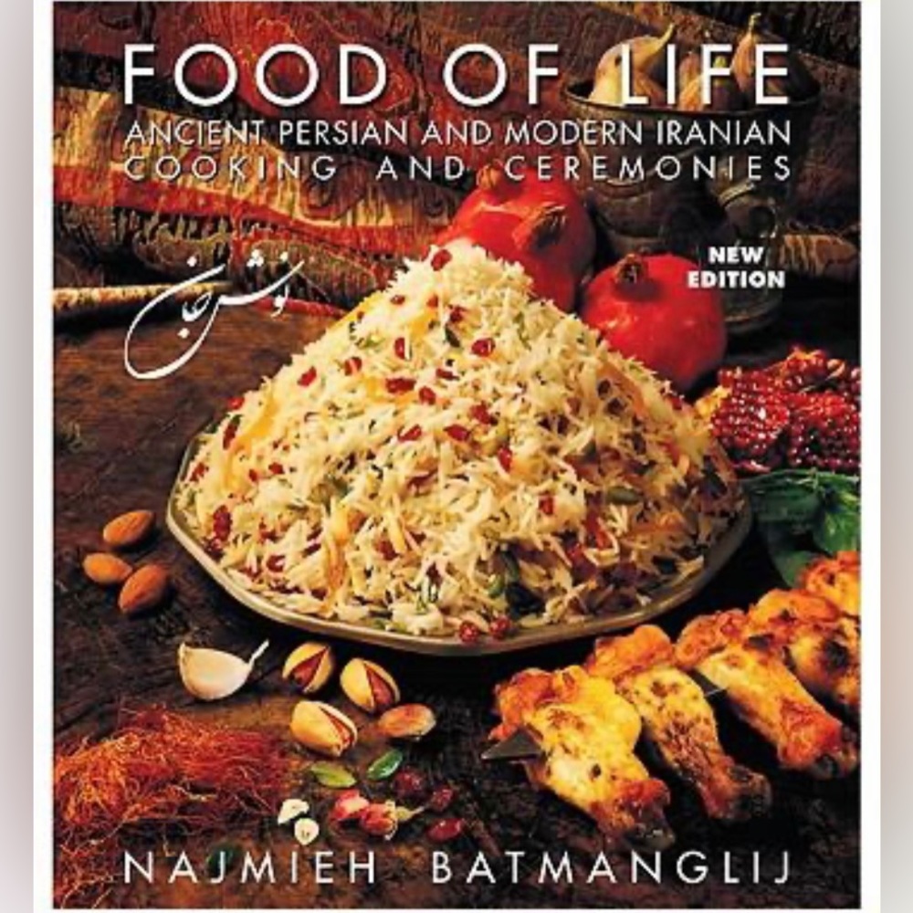 ✨New Food of Life✨Ancient Persian and Modern Iranian cookbook. Gently Used